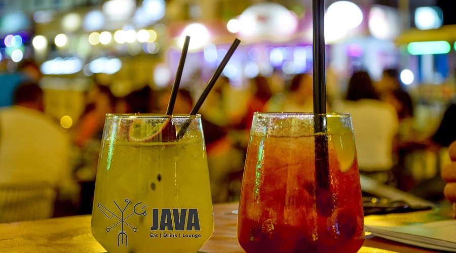 Real cocktails served at Java Lounge